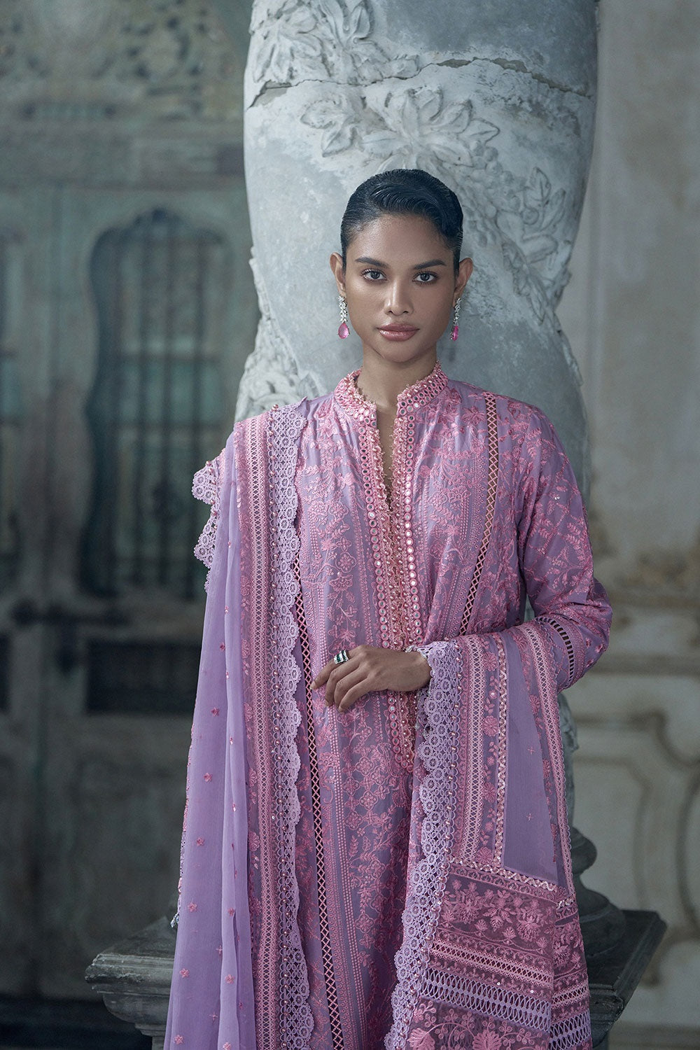 Sobia Nazir Luxury Embroidered Lawn 3Pc Unstitched Suit