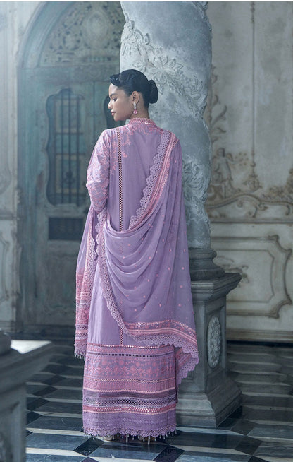 Sobia Nazir Luxury Embroidered Lawn 3Pc Unstitched Suit