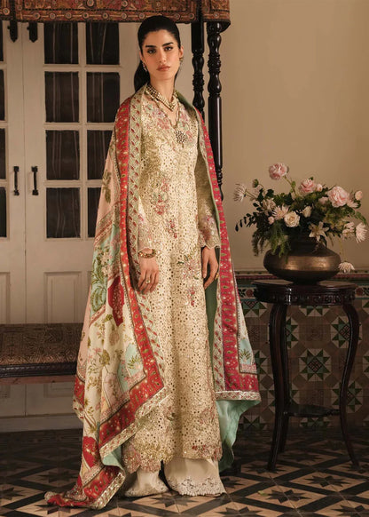 Saira Shakira Luxury Raw Silk Hand Emblishment - GILDED