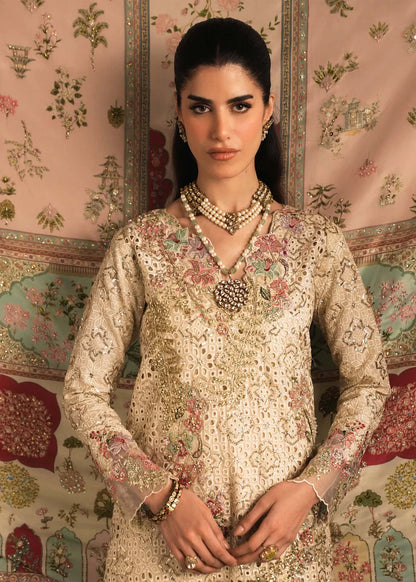 Saira Shakira Luxury Raw Silk Hand Emblishment - GILDED