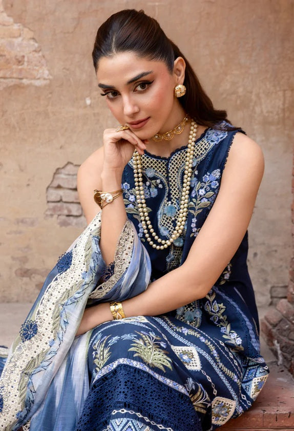 Saira Shakira - Luxury Lawn Embroidered 3 Piece Unstitched