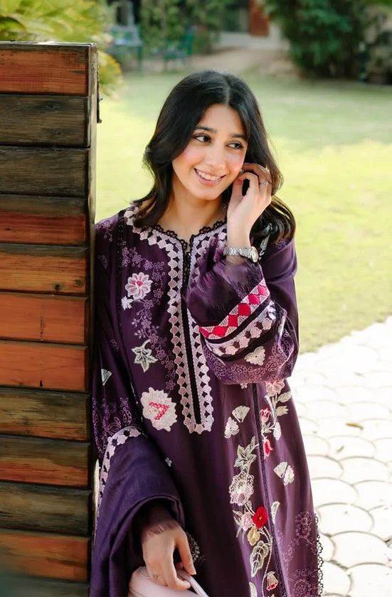 Saira Shakira - Embroidered 3 Piece Unstitched