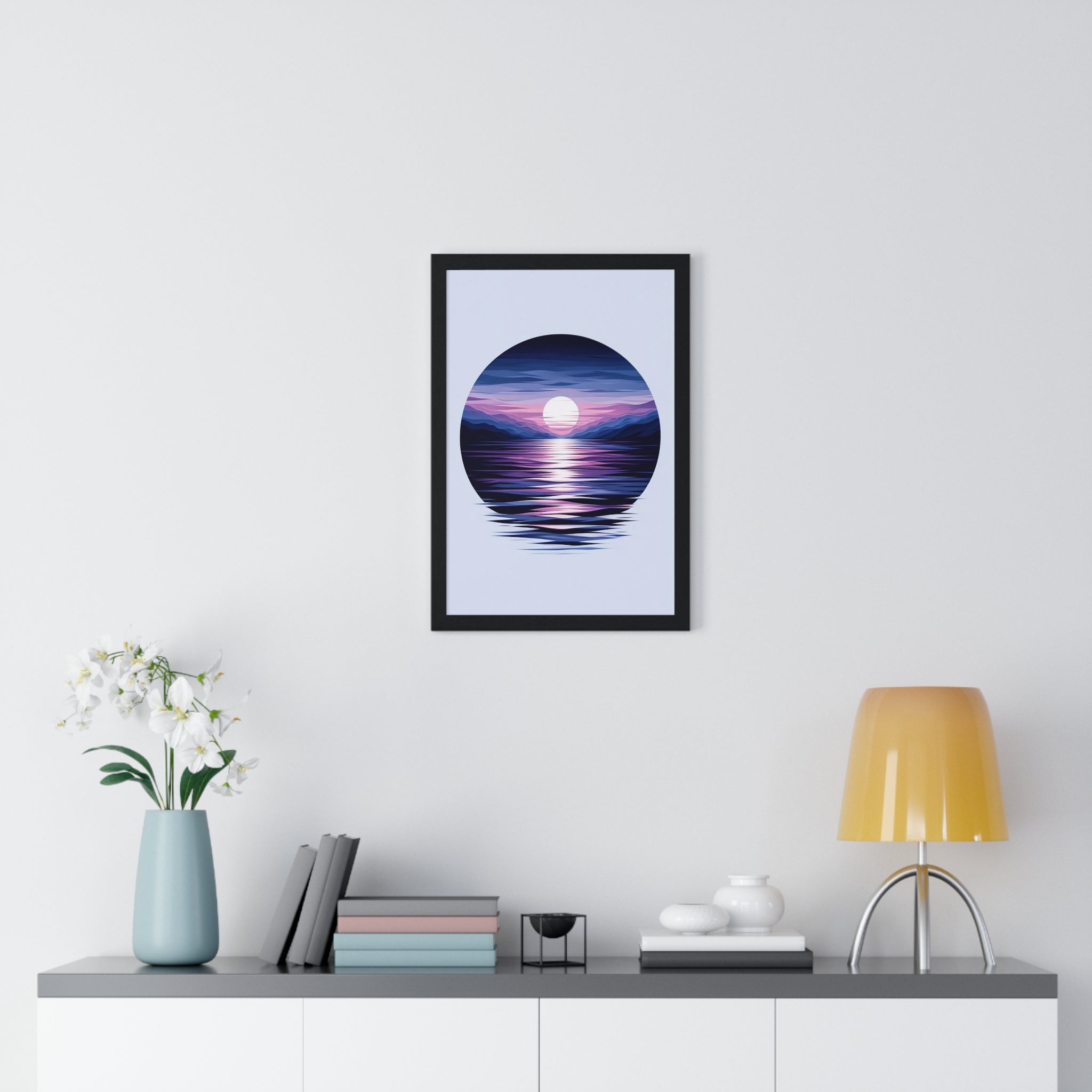 Vertical Framed Poster