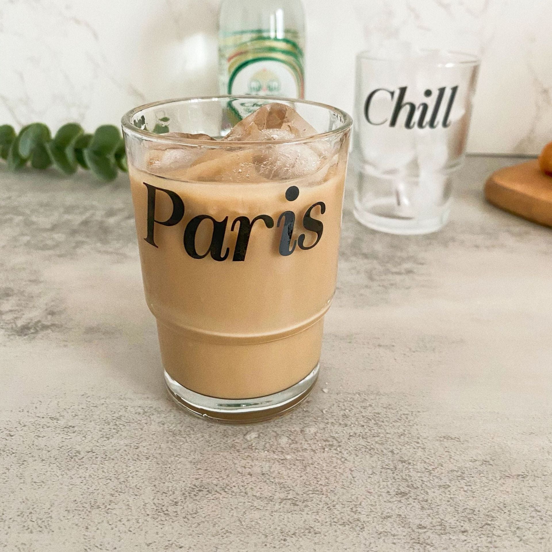 Parisl Letter Print Coffee Mug Dessert