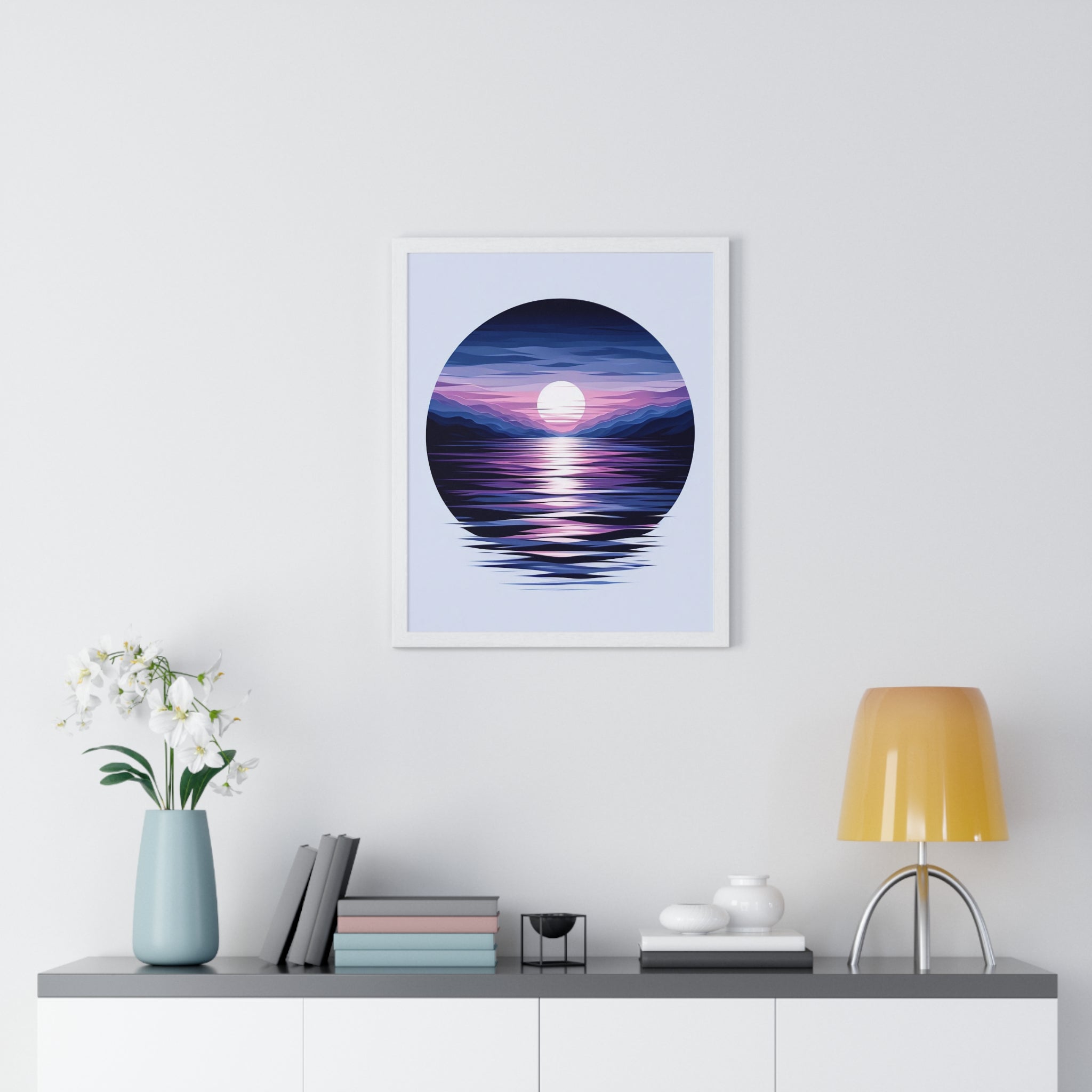 Vertical Framed Poster