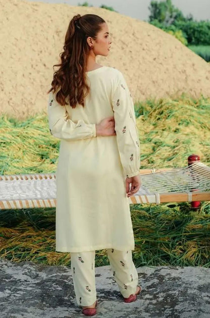 Gulbahaar - Stitched 2PC Dhanak Embroidered