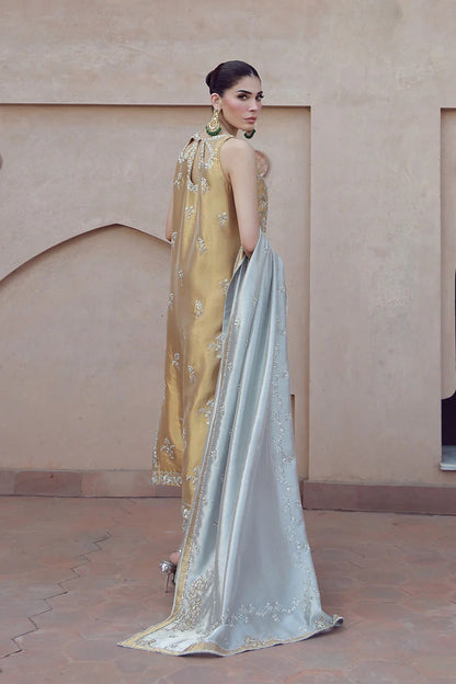 Shamsha Hashwani - Masysoori Handwork Embroidered 3 Piece Unstitched - Aakifah
