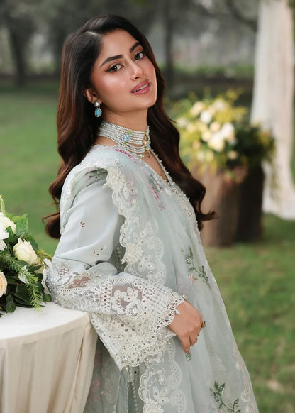 Sardinia Tales of Petals Luxury Lawn Collection 01 OCEAN WAVES Unstitched