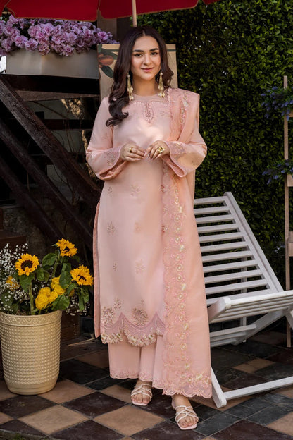 Rang Rasiya - Eshal - Luxury Lawn Embroidered 3 Piece Unstitched