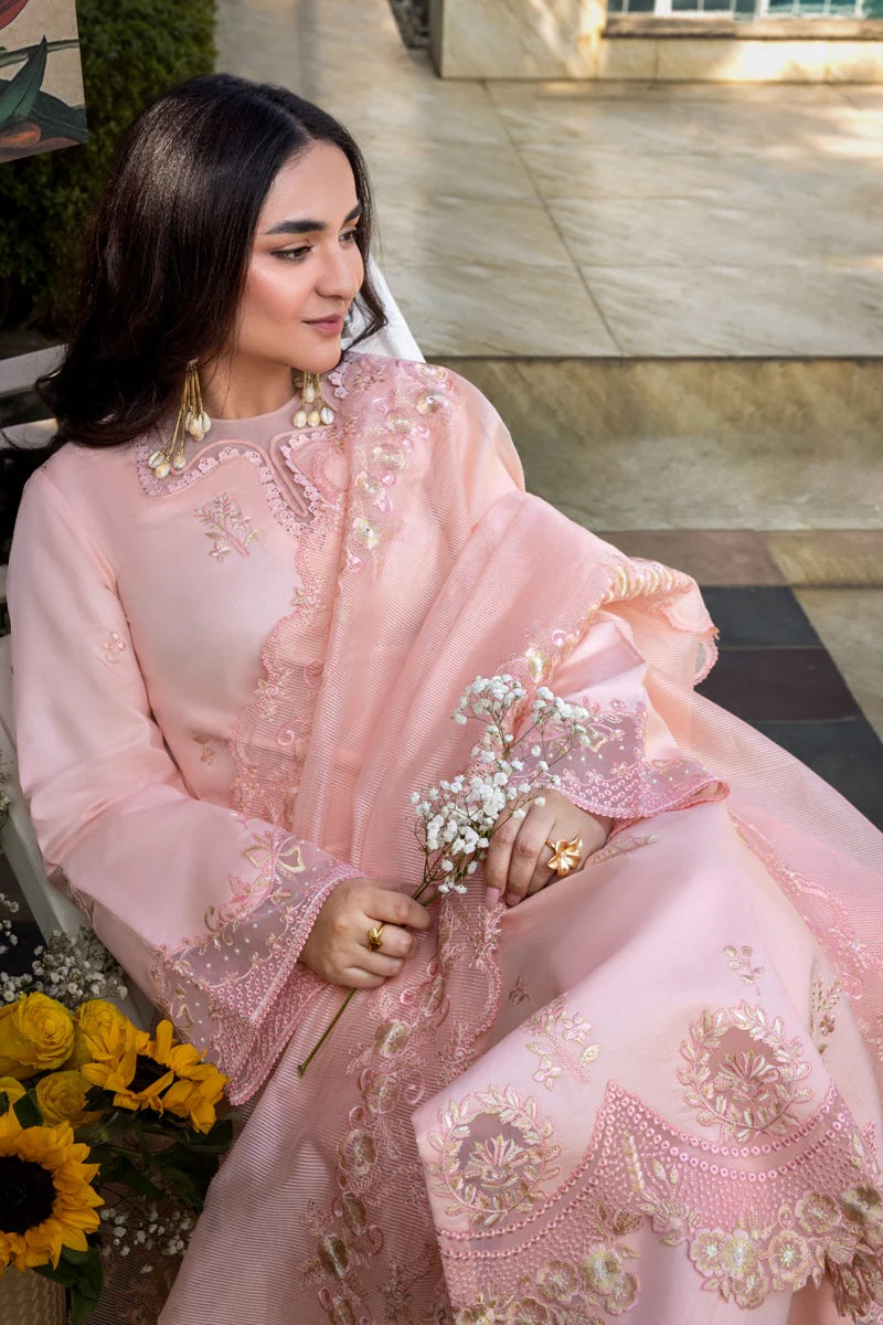 Rang Rasiya - Eshal - Luxury Lawn Embroidered 3 Piece Unstitched