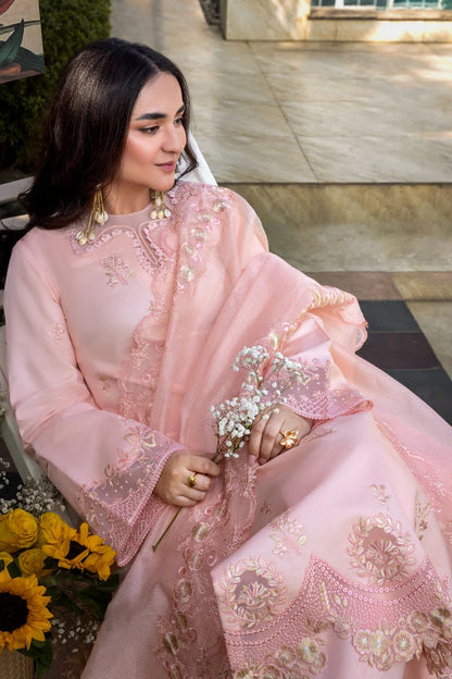 Rang Rasiya - Eshal - Luxury Lawn Embroidered 3 Piece Unstitched
