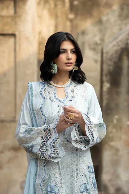 ADAN'S LIBAS Luxury Embroidered Lawn Unstitched 3Pc Suit