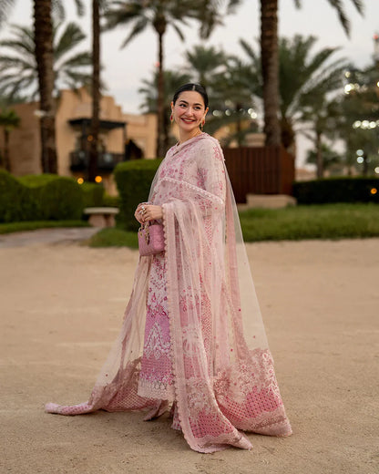 Luxury Lawn Embroidered Suit