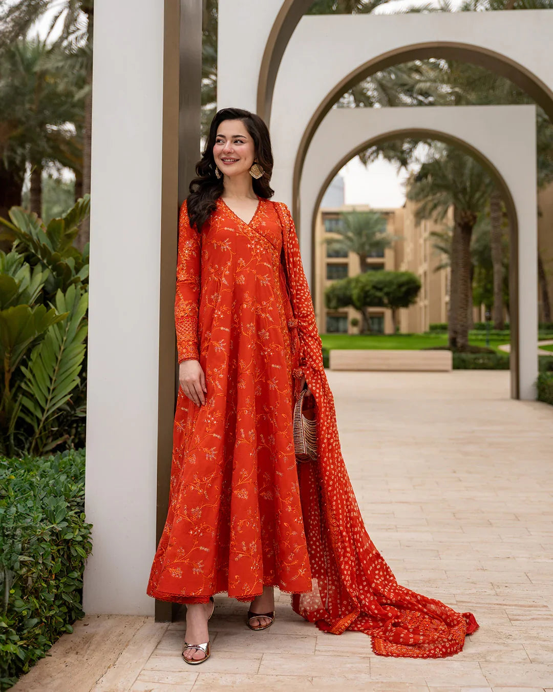 Denisa Chunri Duppatta3 Pc Luxury Lawn Embroidered