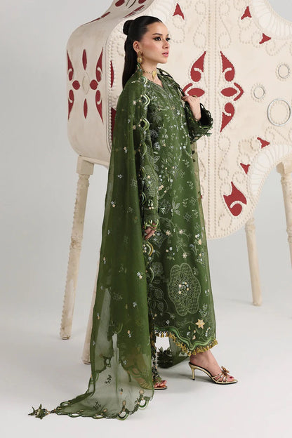 Qalamkar Luxury Lawn Embroidered 3PC Unstitched VESTA