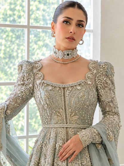 Suffuse IRIS Couture - Medea Luxury Net Embroidered 3Pc Unstitched Suit