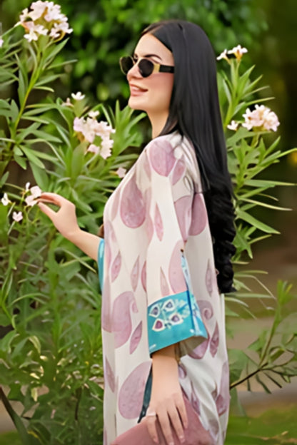 Urge 2PC Unstitched Lawn Printed Shirt with Printed Trousers