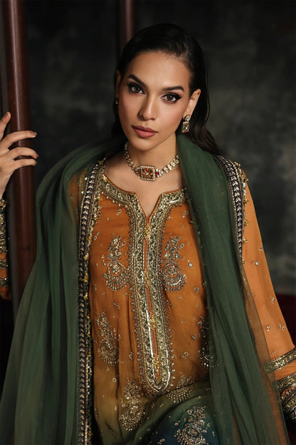 Charizma Luxury Embroidered Chiffon 3Pc Unstitched Suit