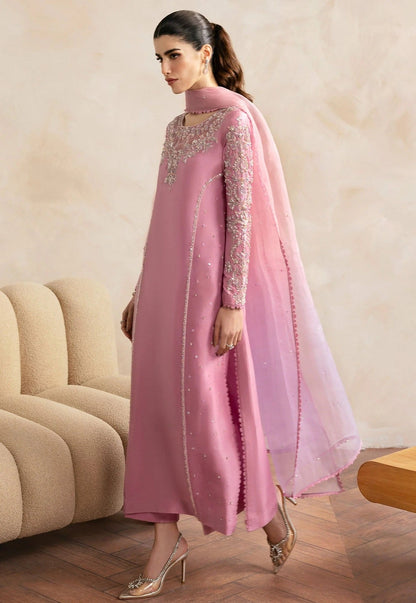 Kanwal Malik Arden Luxury Raw Silk Embroidered 3Pc Unstitched Suit