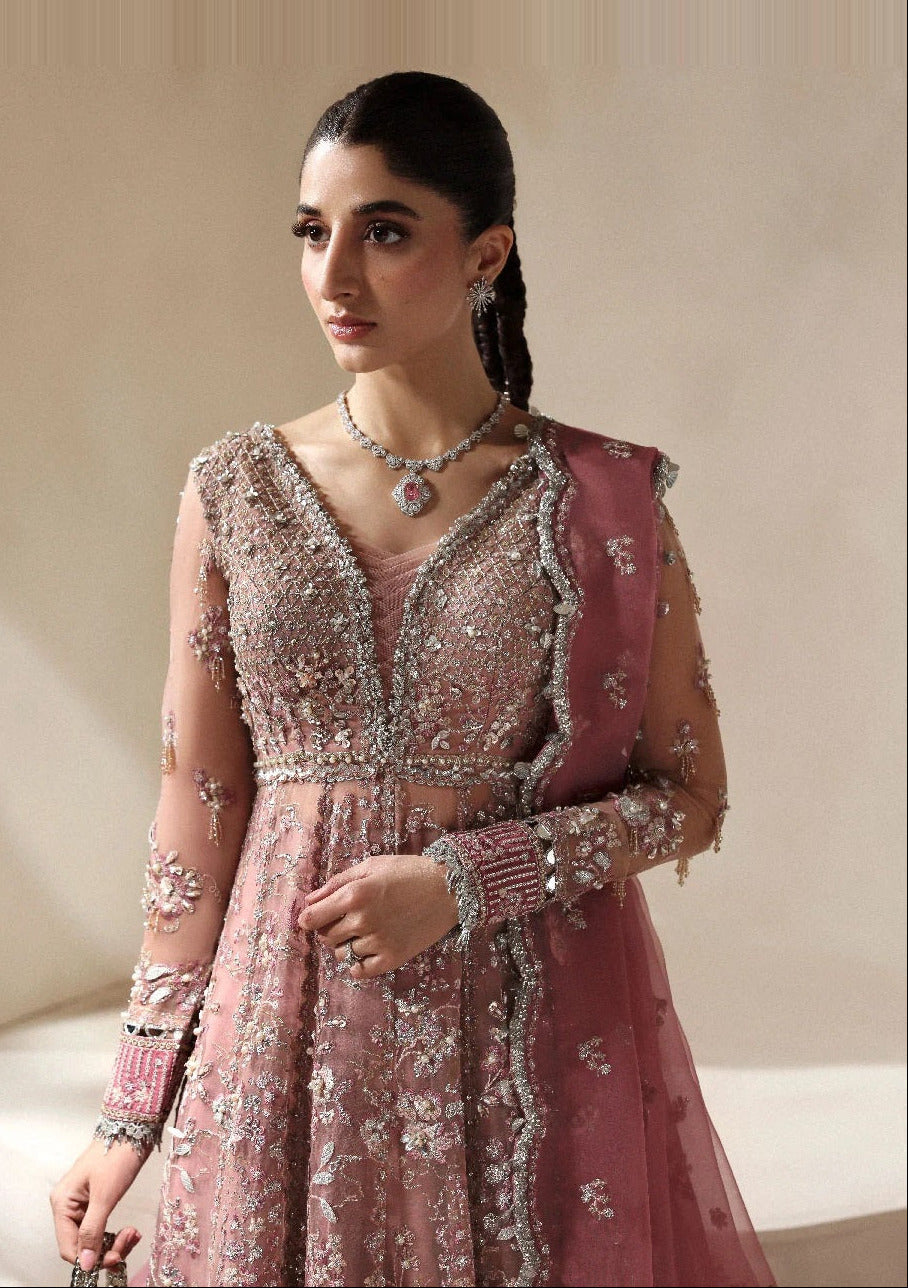 Republic Womenswear Luxury Organza Embroidered 3Pc Unstitched Suit Juliane