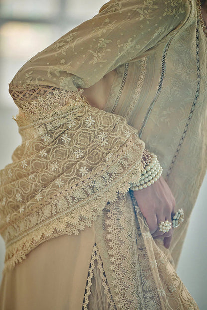 Sobia Nazir Lawn Embroidered 3 Piece Unstitched | Pure Chiffon Duppatta