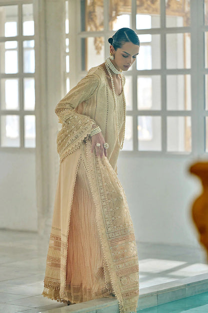 Sobia Nazir Lawn Embroidered 3 Piece Unstitched | Pure Chiffon Duppatta