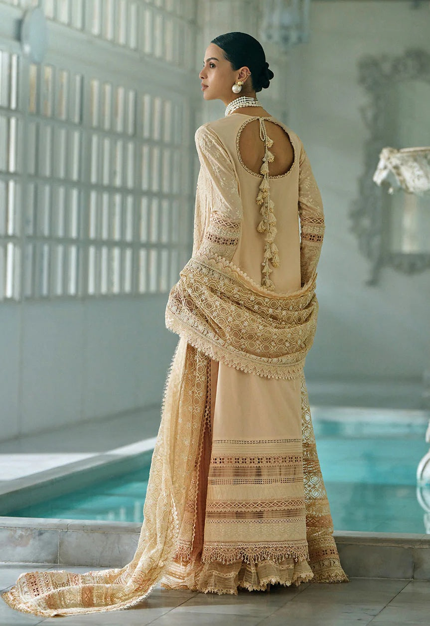Sobia Nazir Lawn Embroidered 3 Piece Unstitched | Pure Chiffon Duppatta