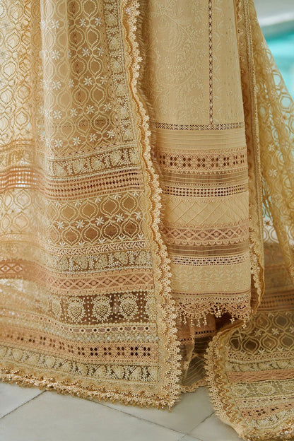 Sobia Nazir Lawn Embroidered 3 Piece Unstitched | Pure Chiffon Duppatta