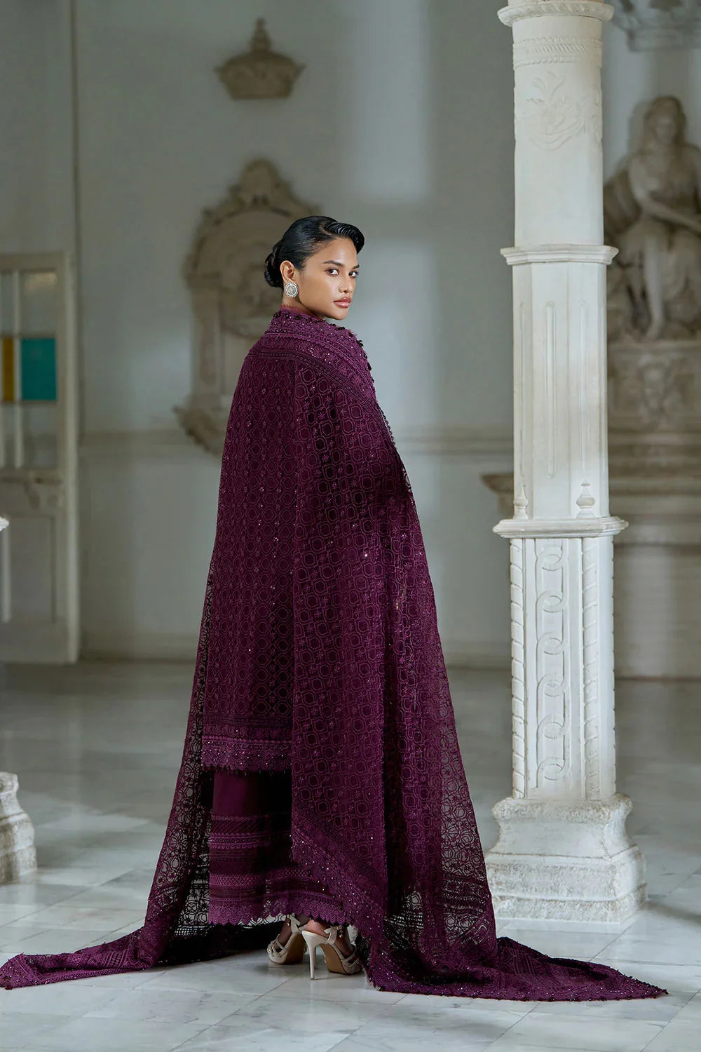 Sobia Nazir Design Luxury Lawn Eid Unstitched MAJENTA