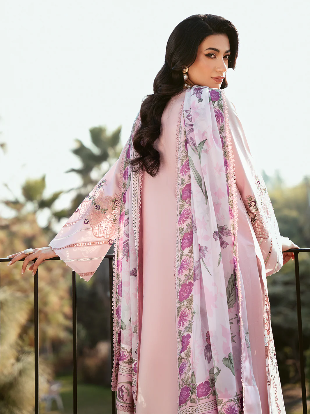 Bin Ilyas Luxury Lawn Embroidered Unstitched Collection
