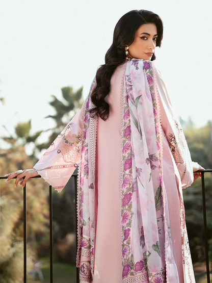 Bin Ilyas Luxury Lawn Embroidered Unstitched Collection