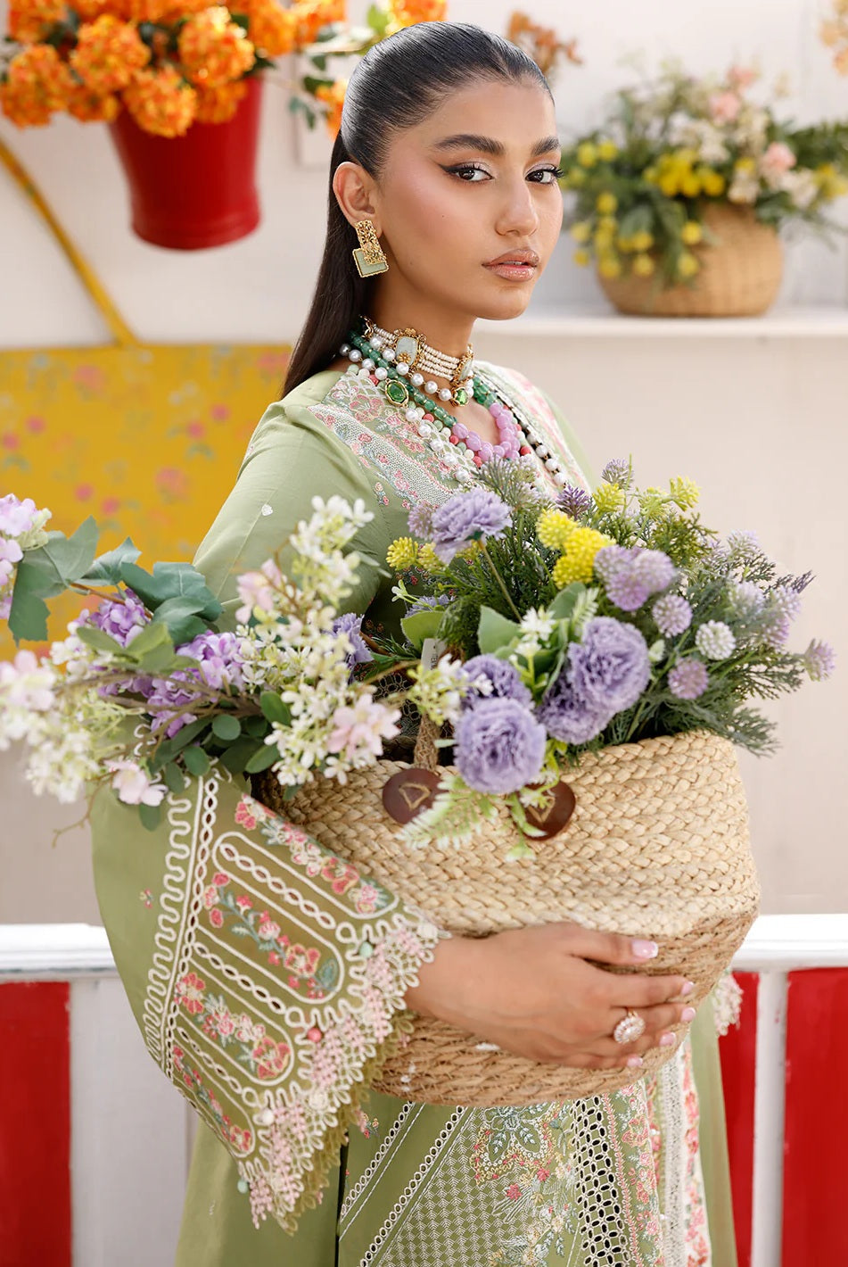 Bin ilyas - Luxury Lawn Embroidered 3 Piece