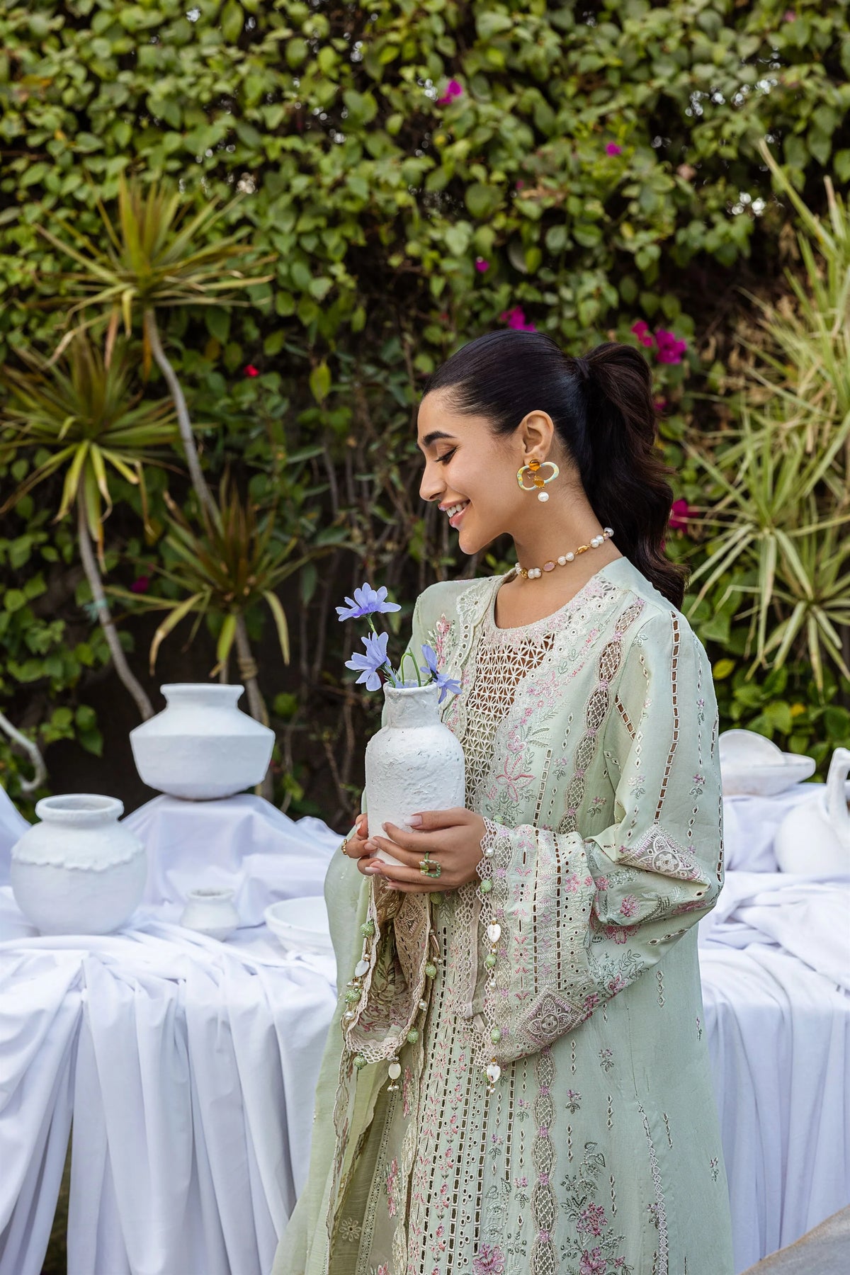 Akbar Aslam Luxury Lawn Collection Unstitched 3 Pc Marais