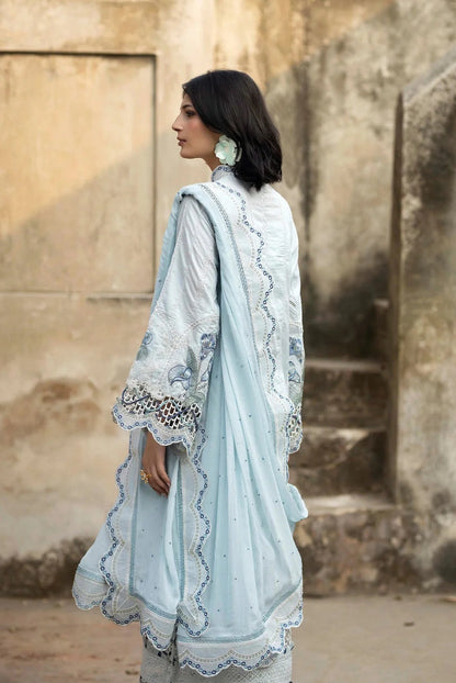 ADAN'S LIBAS Luxury Embroidered Lawn Unstitched 3Pc Suit