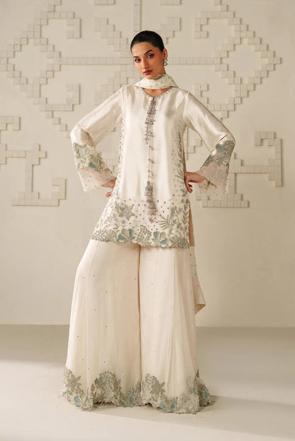 Iznik Luxury Embroidered Chiffon 3Pc Unstitched Suit
