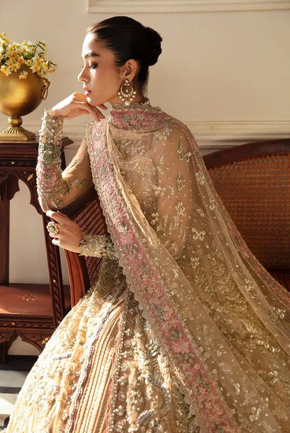 Soraya Irina Luxury Net Embroidered Unstitched 3PC Suit