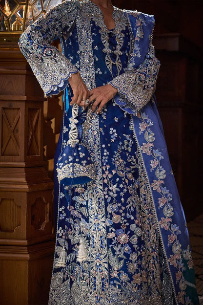 Soraya Lumene Luxury Organza Embroidered Unstitched 3PC Suit - Elise