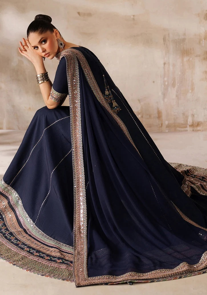 Luxury Chiffon Embroidered 3Pc Unstitched Suit