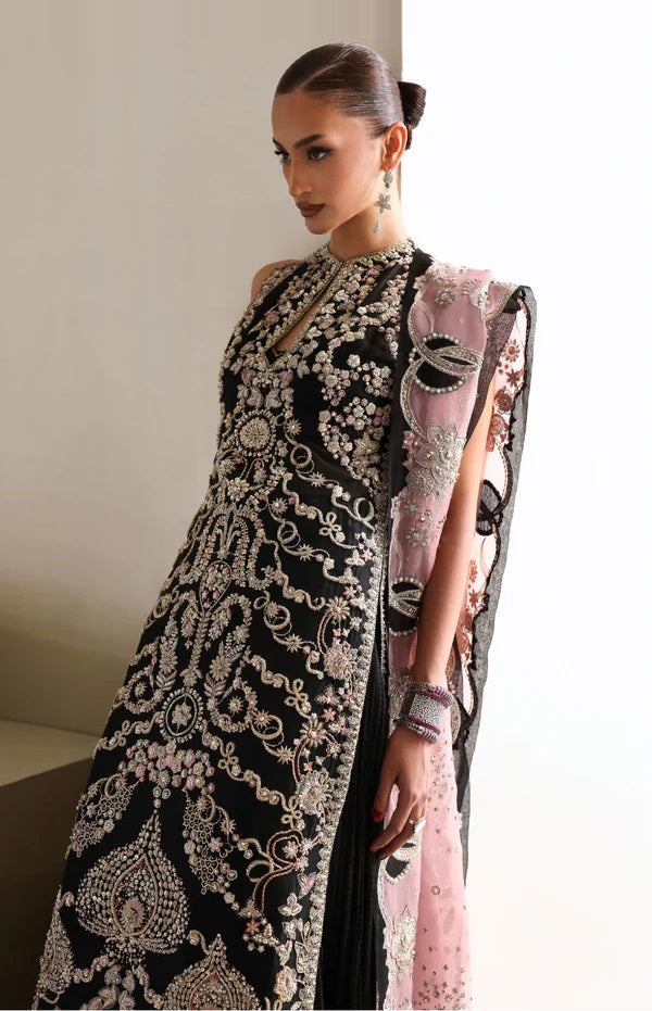 Soraya Luxury Raw Silk Embroidered 3 Pc Unstitched Suit - Myrren