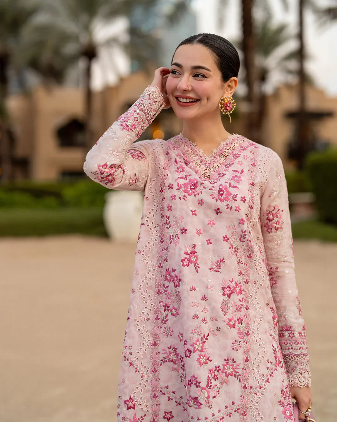 Luxury Lawn Embroidered Suit