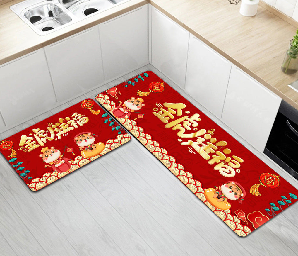 Absorbent Floor Mat Bedroom Cartoon Rug