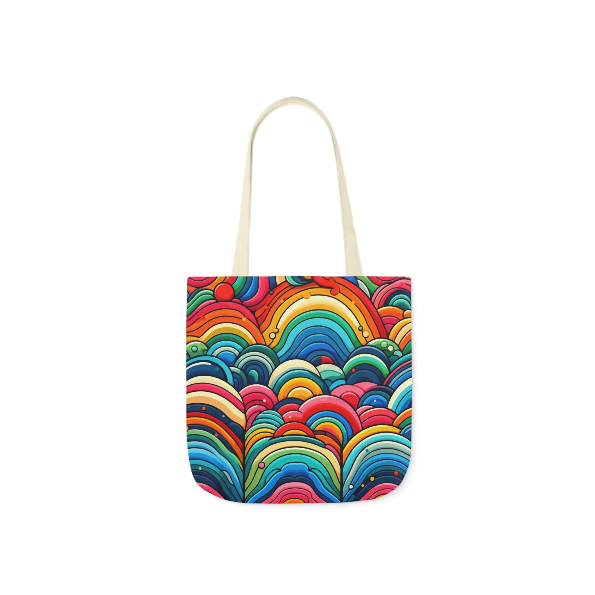 Canvas Tote Bag, 5-Color Straps