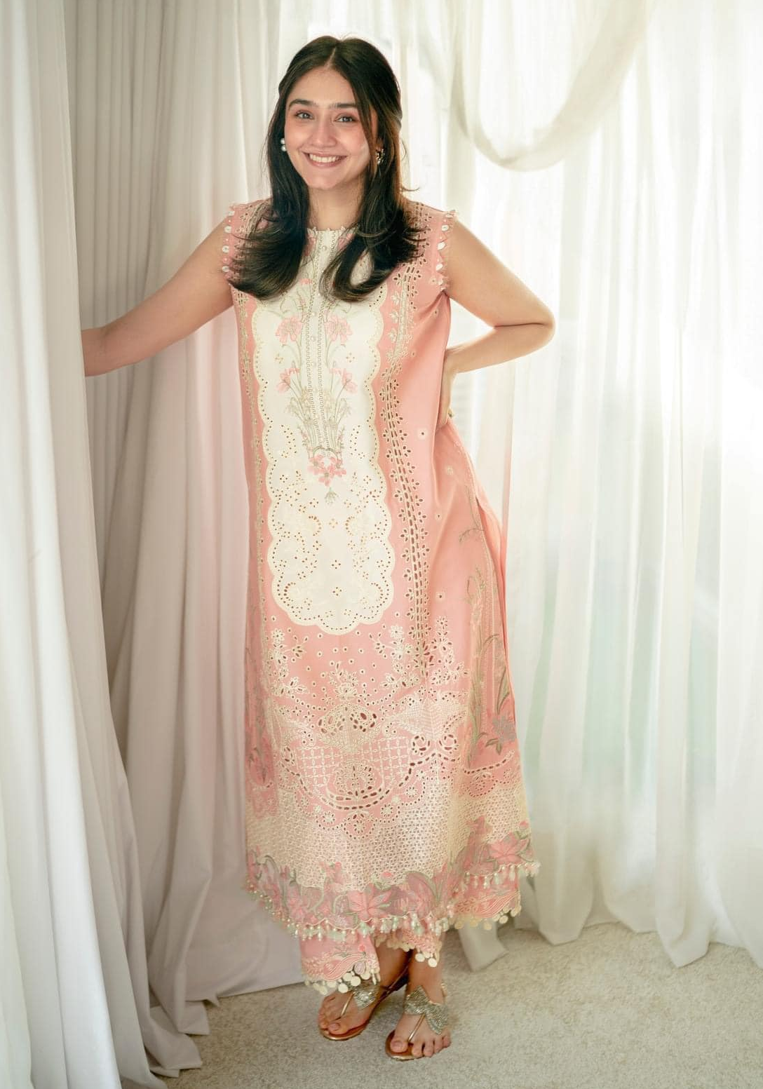 Bin Ilyas Luxury Lawn Embroidered 3 Piece Unstitched KLARA