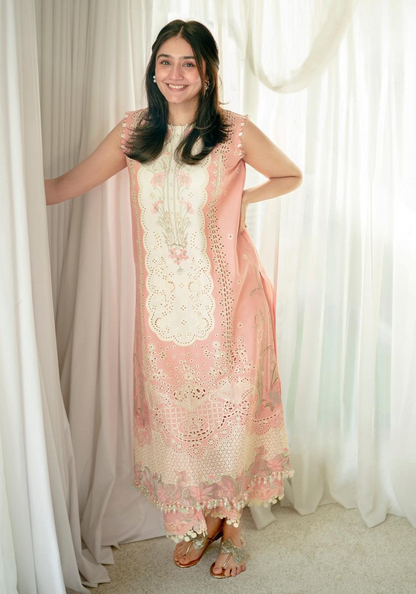 Bin Ilyas Luxury Lawn Embroidered 3 Piece Unstitched KLARA