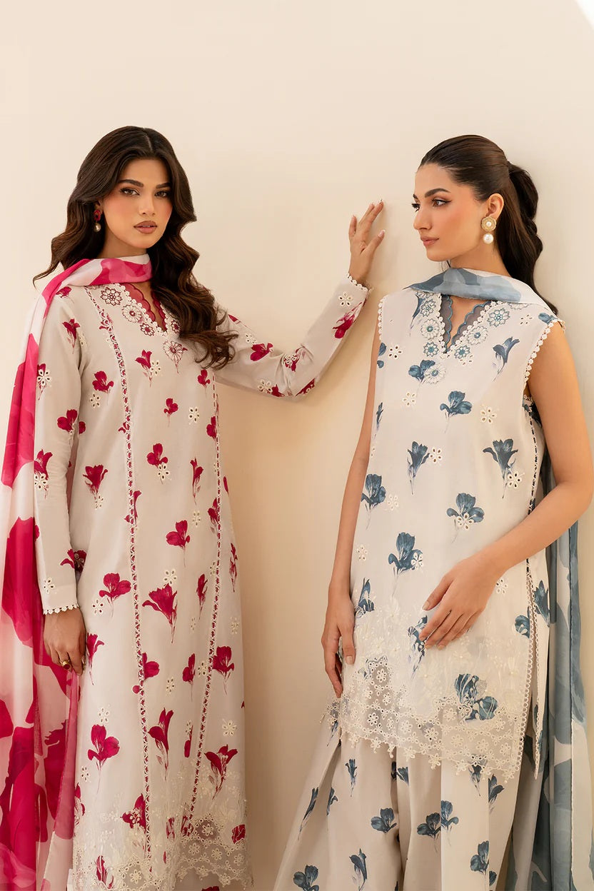 Iznik Lawn Embroidered 3 Piece Unstitched