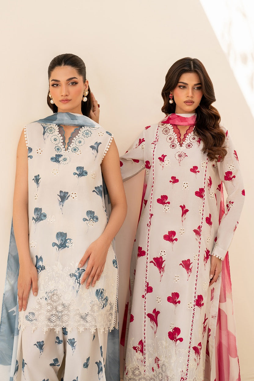 Iznik Lawn Embroidered 3 Piece Unstitched
