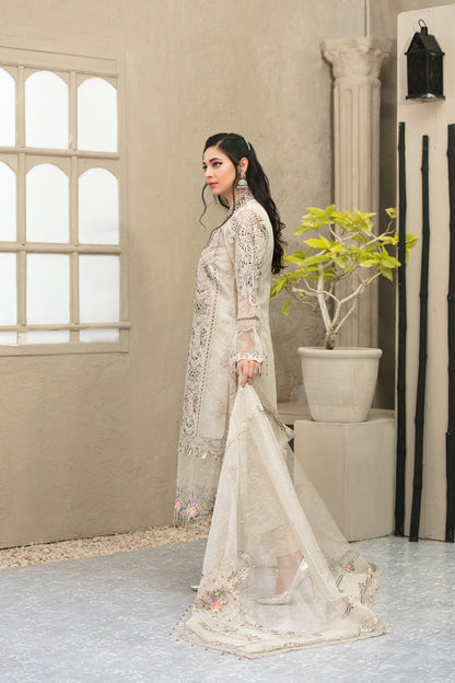 Maria.B Festive Embroidered Organza Collection 3 Pieces Unstitched Skin
