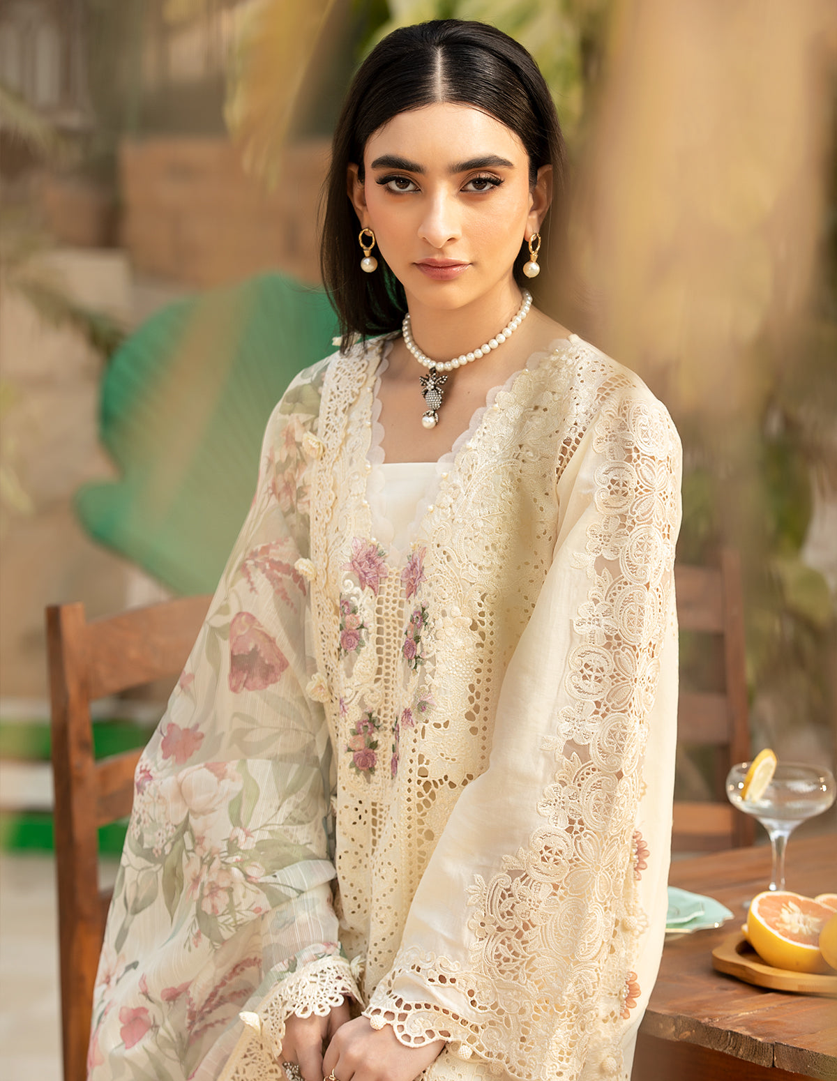 Elaf Embroidered Lawn Suit Unstitched 3 Pc Kohinoor - Eid Collection