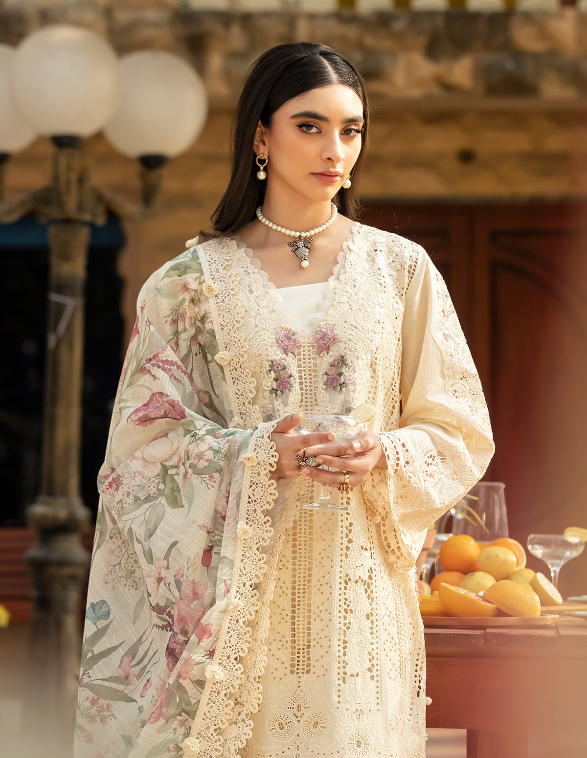 Elaf Embroidered Lawn Suit Unstitched 3 Pc Kohinoor - Eid Collection