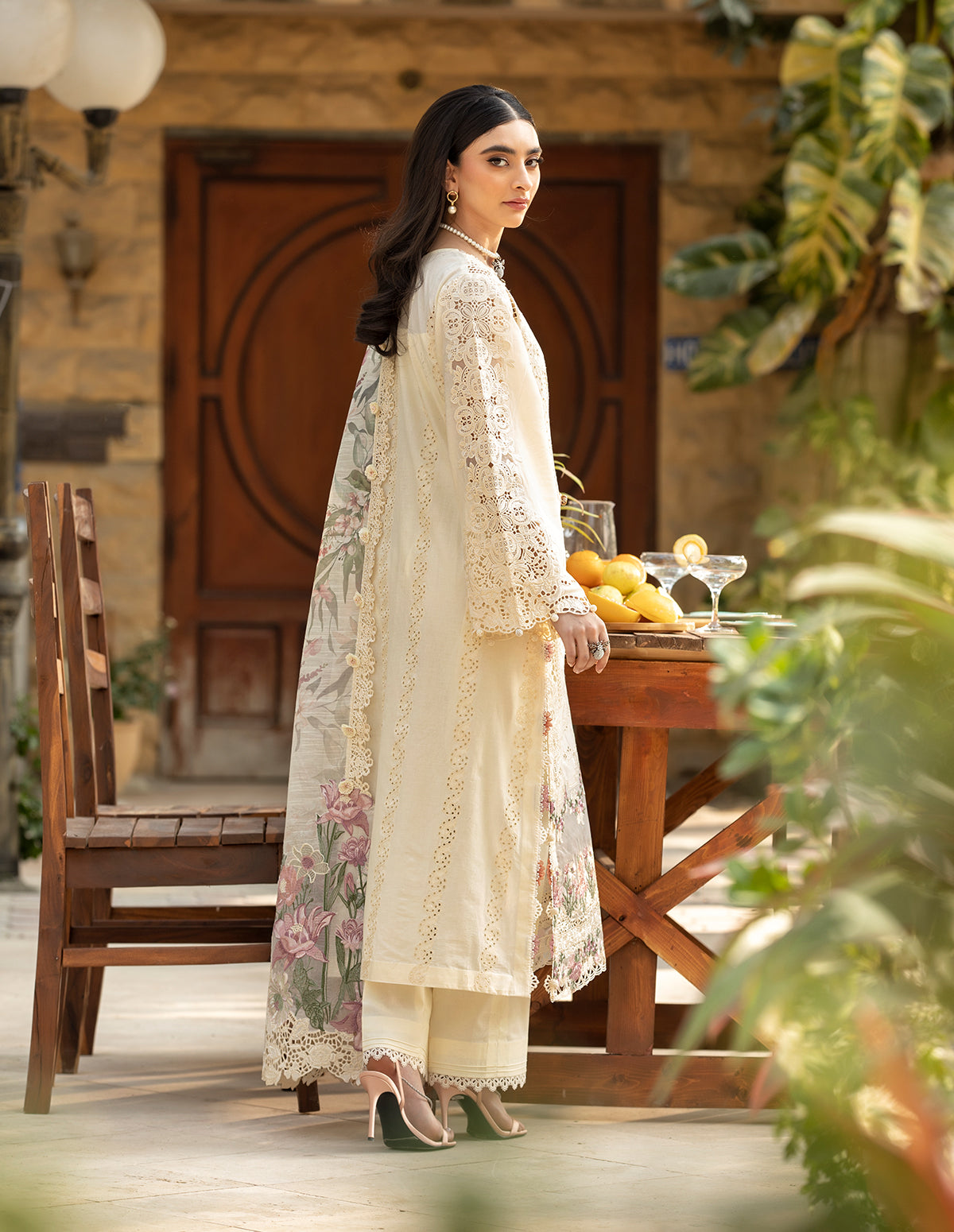 Elaf Embroidered Lawn Suit Unstitched 3 Pc Kohinoor - Eid Collection
